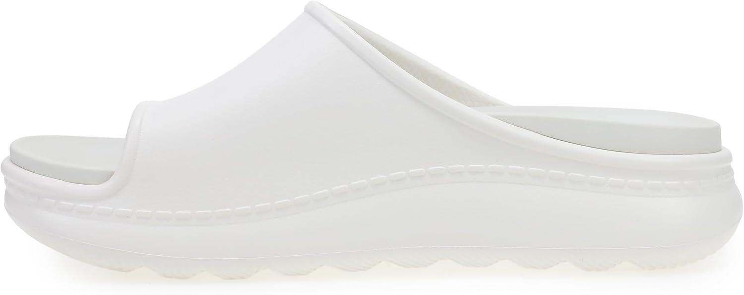 imageDansko Devyn Recovery Slide Sandals for Women Lightweight and Supportive with Arch Support and Superior ComfortWhite