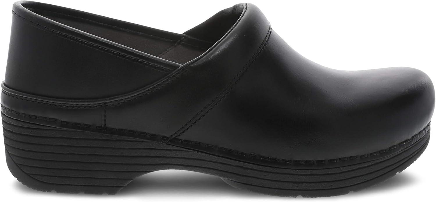 imageDansko LT Pro Clogs for Women Lightweight Rocker Bottom Footwear for Comfort and Support Ideal for Long Standing Professionals Nursing Veterinarians Food Service Healthcare ProfessionalsBlack