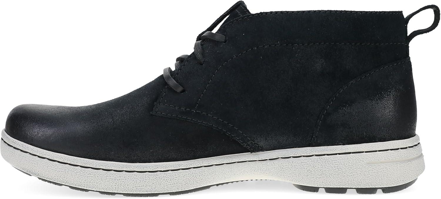 imageDansko Mens Chukka Sneaker Boots Tony Sneaker Boot Gives Leather a Casual Anytime Look with AllDay ComfortBlack