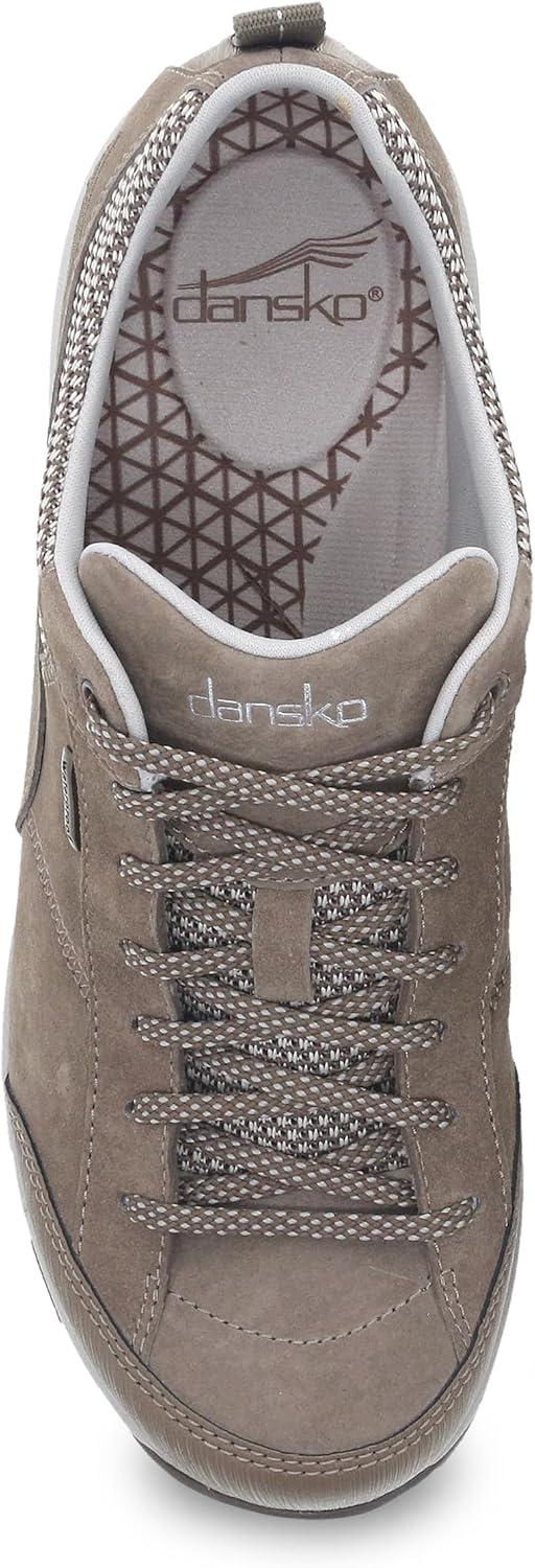 imageDansko Paisley Waterproof Outdoor Sneakers for Women Comfortable Breathable Walking Shoes with Arch Support Stain Resistant Sneakers with Slip Resistant Rubber Outsole Great for HikingWalnut Waterproof
