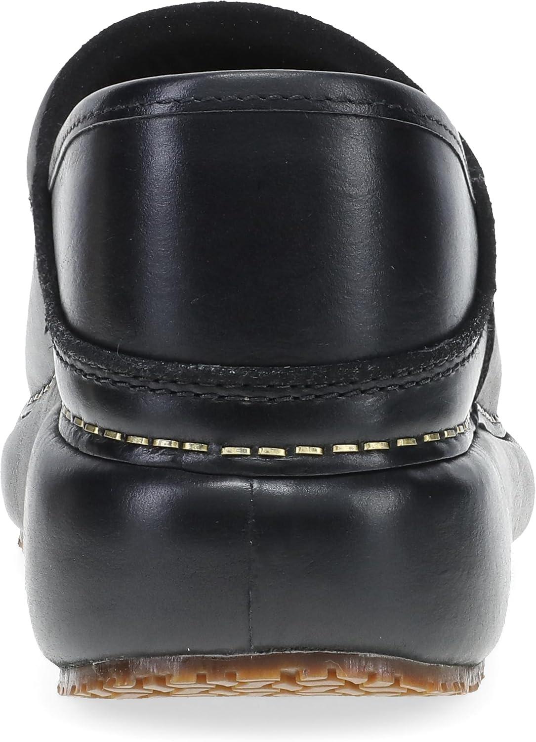 imageDansko Platform Pro Womens Slip Resistant Clog Memory Foam Footbed Cushioned Arch Support for Work and Everyday WearBlack