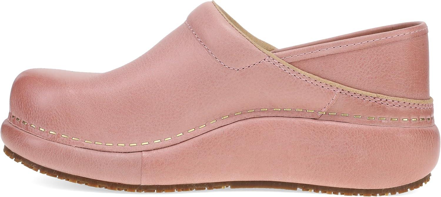 imageDansko Platform Pro Womens Slip Resistant Clog Memory Foam Footbed Cushioned Arch Support for Work and Everyday WearCoral