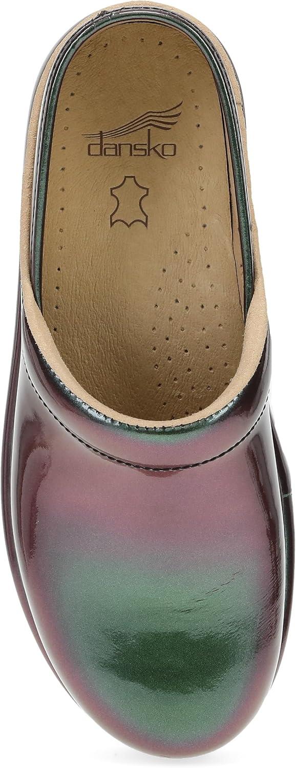 imageDansko Platform Pro Womens Slip Resistant Clog Memory Foam Footbed Cushioned Arch Support for Work and Everyday WearFunky Colorshift