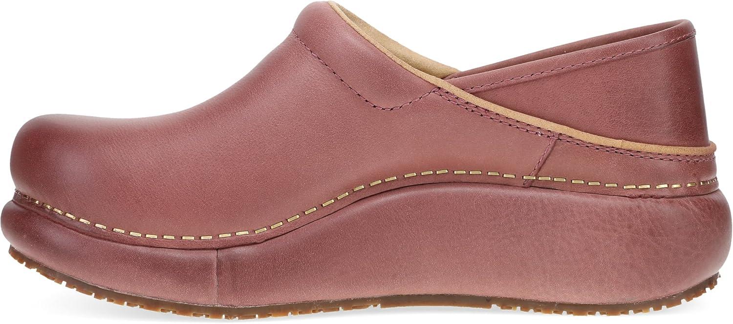 imageDansko Platform Pro Womens Slip Resistant Clog Memory Foam Footbed Cushioned Arch Support for Work and Everyday WearRose
