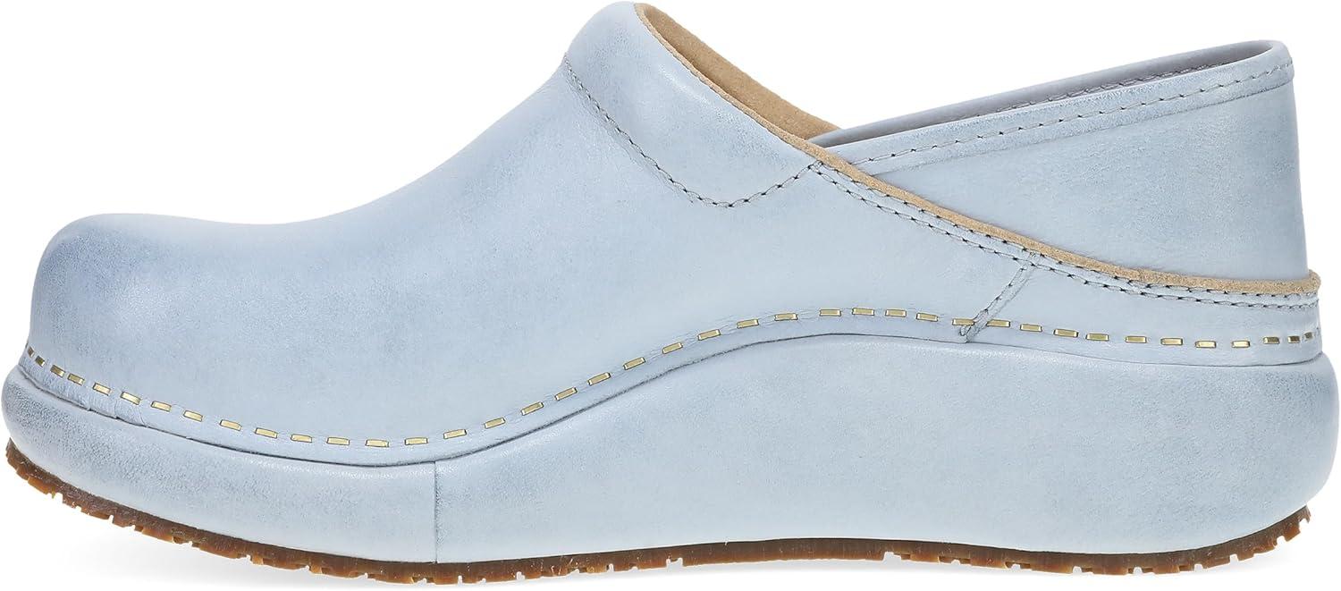 imageDansko Platform Pro Womens Slip Resistant Clog Memory Foam Footbed Cushioned Arch Support for Work and Everyday WearSky