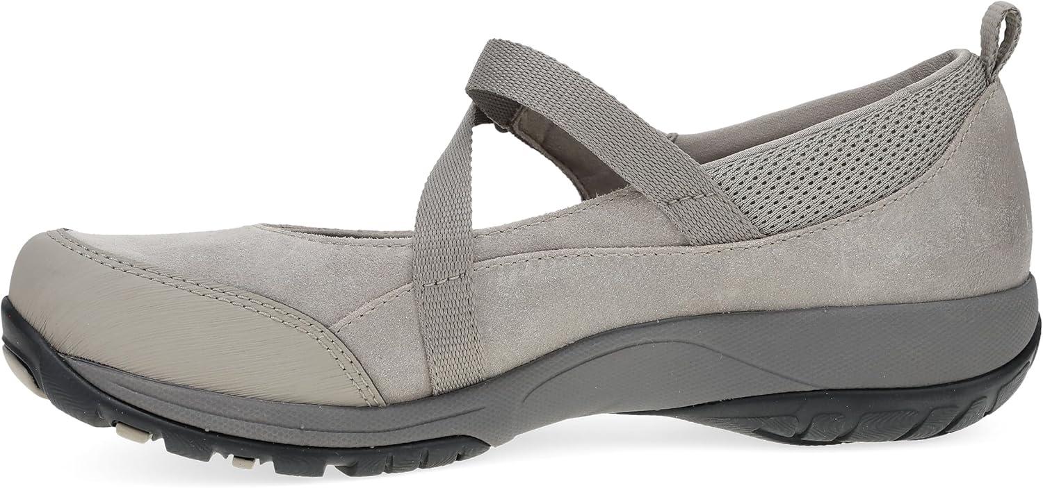 imageDansko Primrose Waterproof Outdoor Mary Jane Sneakers for Women Comfortable Breathable Walking Shoes with Arch Support SlipResistant Rubber OutsoleTaupe