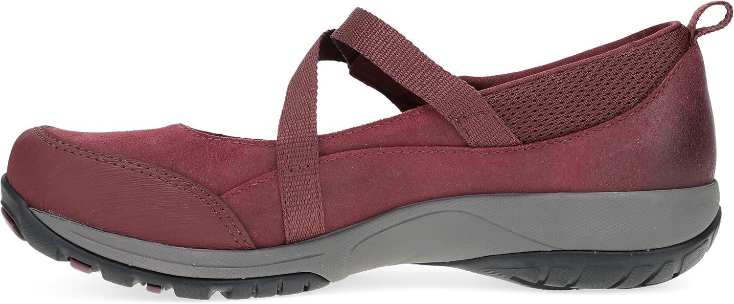 imageDansko Primrose Waterproof Outdoor Mary Jane Sneakers for Women Comfortable Breathable Walking Shoes with Arch Support SlipResistant Rubber OutsoleWine