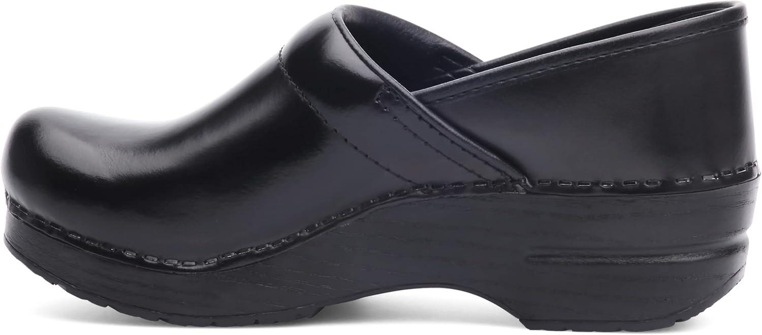 imageDansko Professional Clog Black Cabrio Leather EU 46 US Mens 12513 Regular