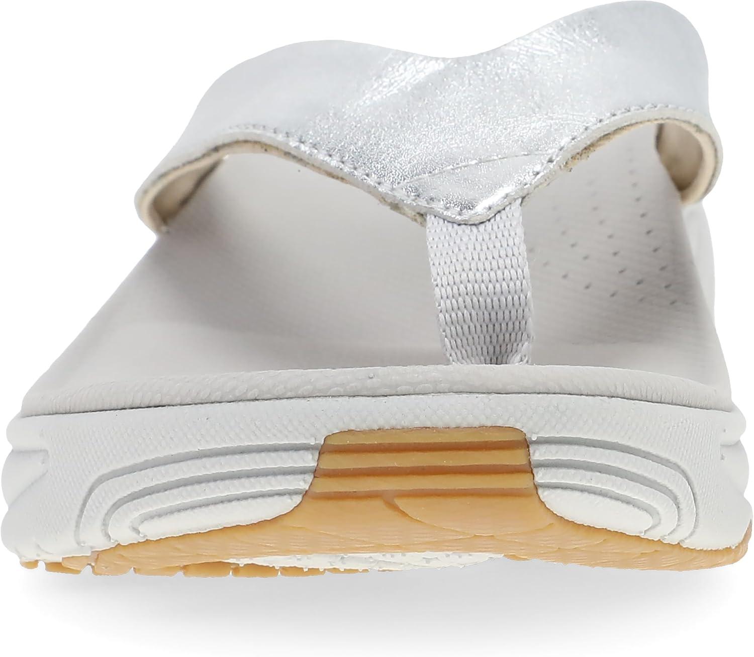 imageDansko Rosemary Walking FlipFlop for Women  Lightweight EVA Midsole and Rubber Outsole Natural Arch for Support and Propel Forepart for Energy ReturnSilver