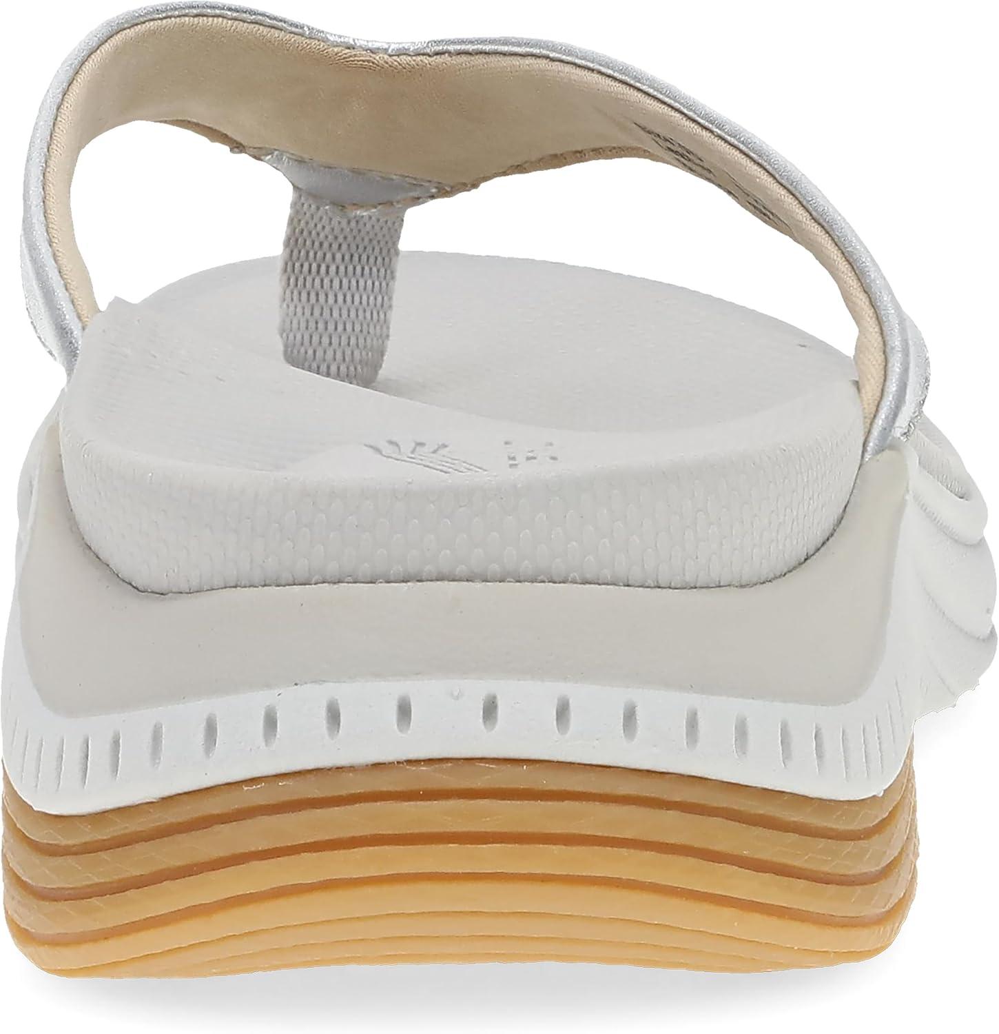 imageDansko Rosemary Walking FlipFlop for Women  Lightweight EVA Midsole and Rubber Outsole Natural Arch for Support and Propel Forepart for Energy ReturnSilver