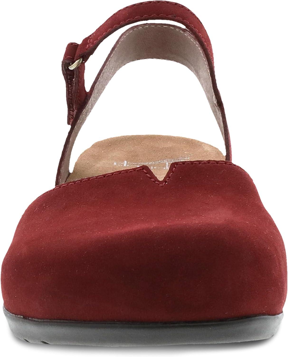 imageDansko Rowan Sandal for Women Memory Foam and Cork Footbed for Comfort and Arch Support Lightweight Rubber Outsole for LongLasting Wear Versatile Casual to Dressy FootwearCinnabar