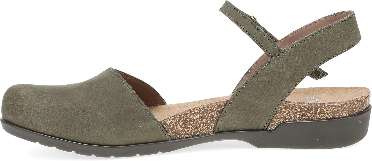 imageDansko Rowan Sandal for Women Memory Foam and Cork Footbed for Comfort and Arch Support Lightweight Rubber Outsole for LongLasting Wear Versatile Casual to Dressy FootwearIvy