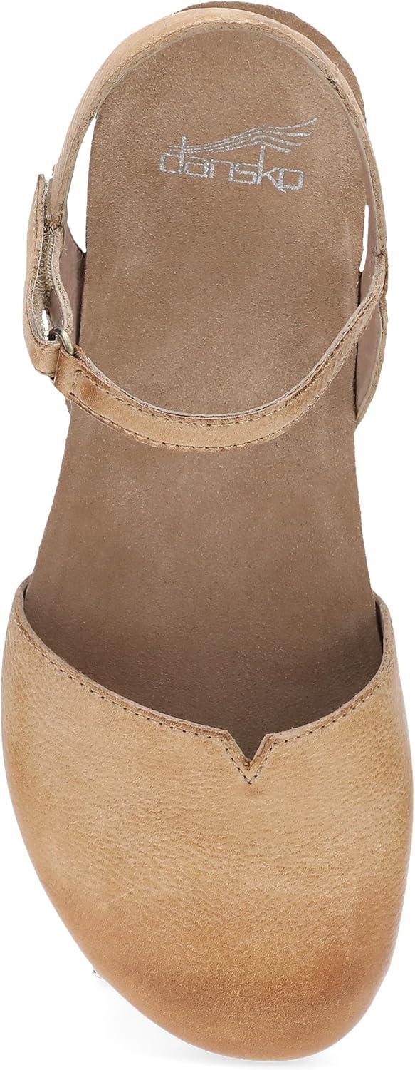 imageDansko Rowan Sandal for Women Memory Foam and Cork Footbed for Comfort and Arch Support Lightweight Rubber Outsole for LongLasting Wear Versatile Casual to Dressy FootwearHoney