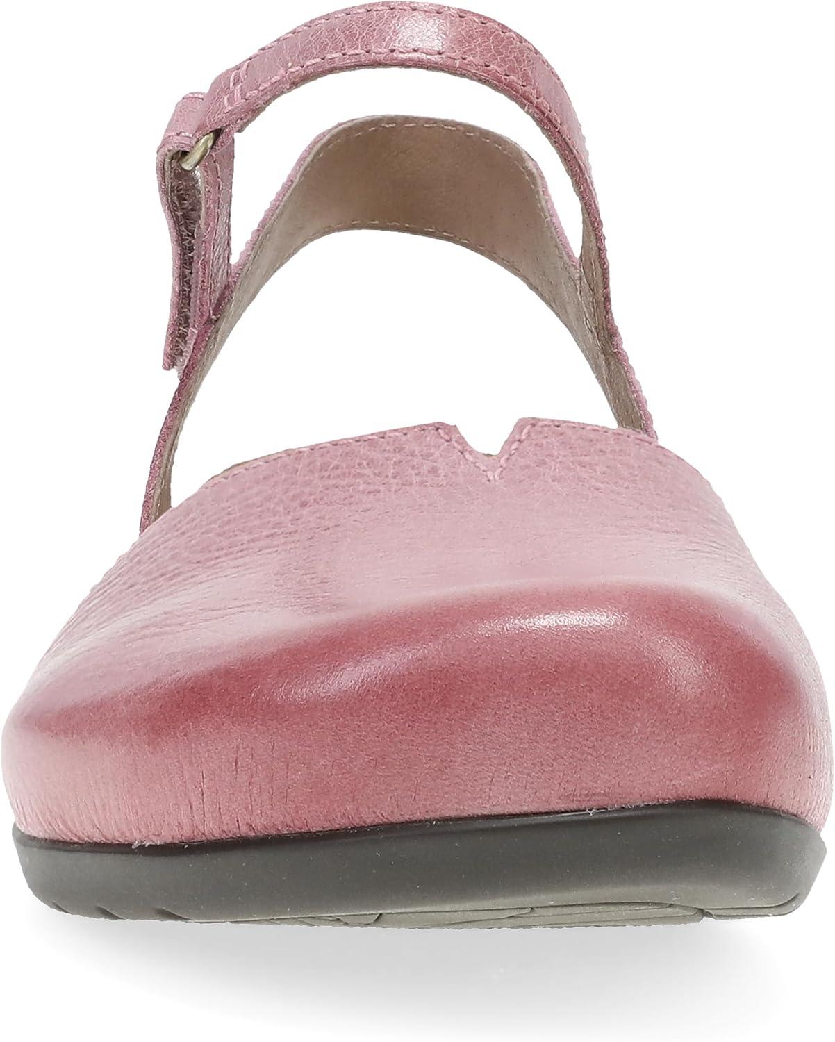 imageDansko Rowan Sandal for Women Memory Foam and Cork Footbed for Comfort and Arch Support Lightweight Rubber Outsole for LongLasting Wear Versatile Casual to Dressy FootwearPink