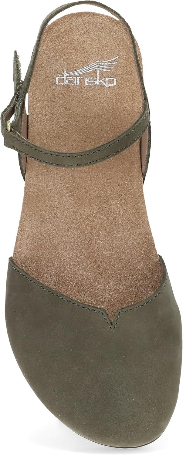 imageDansko Rowan Sandal for Women Memory Foam and Cork Footbed for Comfort and Arch Support Lightweight Rubber Outsole for LongLasting Wear Versatile Casual to Dressy FootwearIvy
