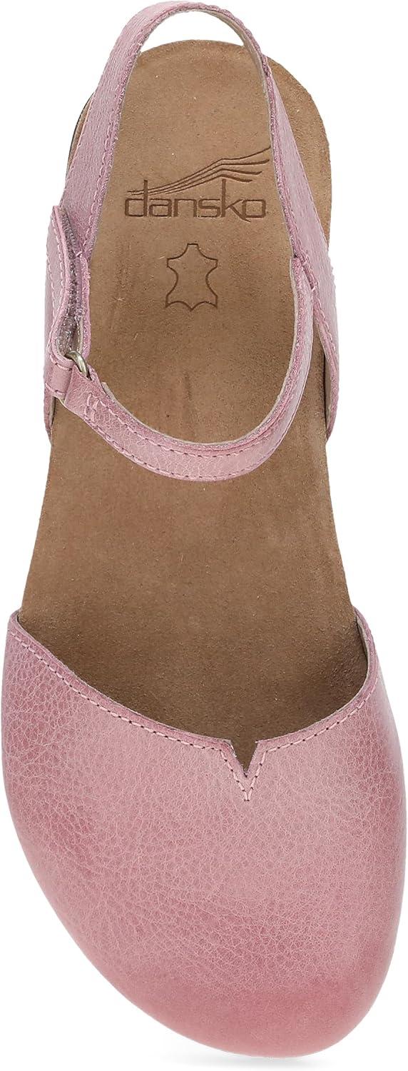 imageDansko Rowan Sandal for Women Memory Foam and Cork Footbed for Comfort and Arch Support Lightweight Rubber Outsole for LongLasting Wear Versatile Casual to Dressy FootwearPink