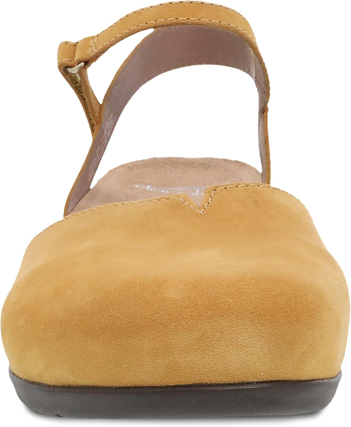 imageDansko Rowan Sandal for Women  Memory Foam and Cork Footbed for Comfort and Arch Support  Lightweight Rubber Outsole for LongLasting Wear  Versatile Casual to Dressy FootwearMustard