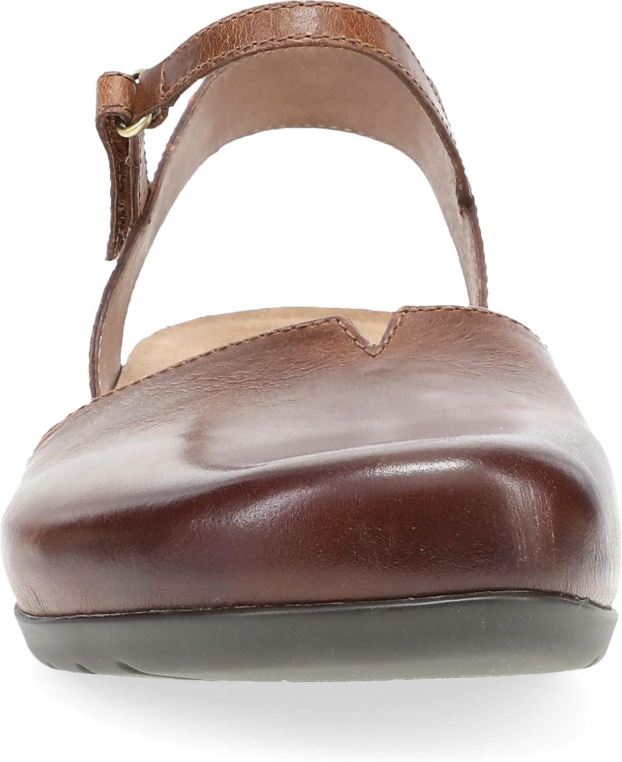 imageDansko Rowan Sandal for Women  Memory Foam and Cork Footbed for Comfort and Arch Support  Lightweight Rubber Outsole for LongLasting Wear  Versatile Casual to Dressy FootwearTan Waxy