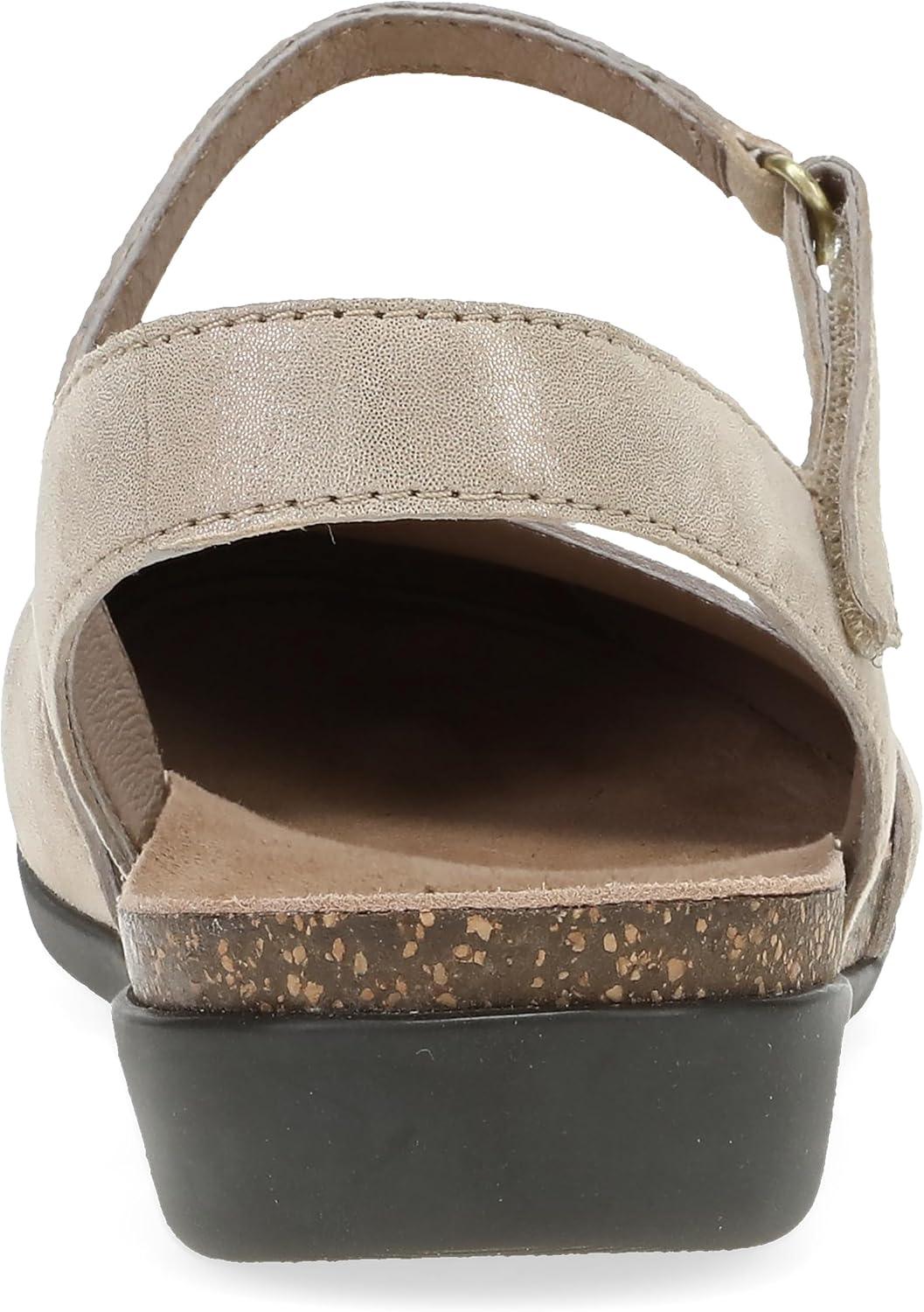 imageDansko Rowan Sandal for Women Memory Foam and Cork Footbed for Comfort and Arch Support Lightweight Rubber Outsole for LongLasting Wear Versatile Casual to Dressy FootwearBeige Sparkle