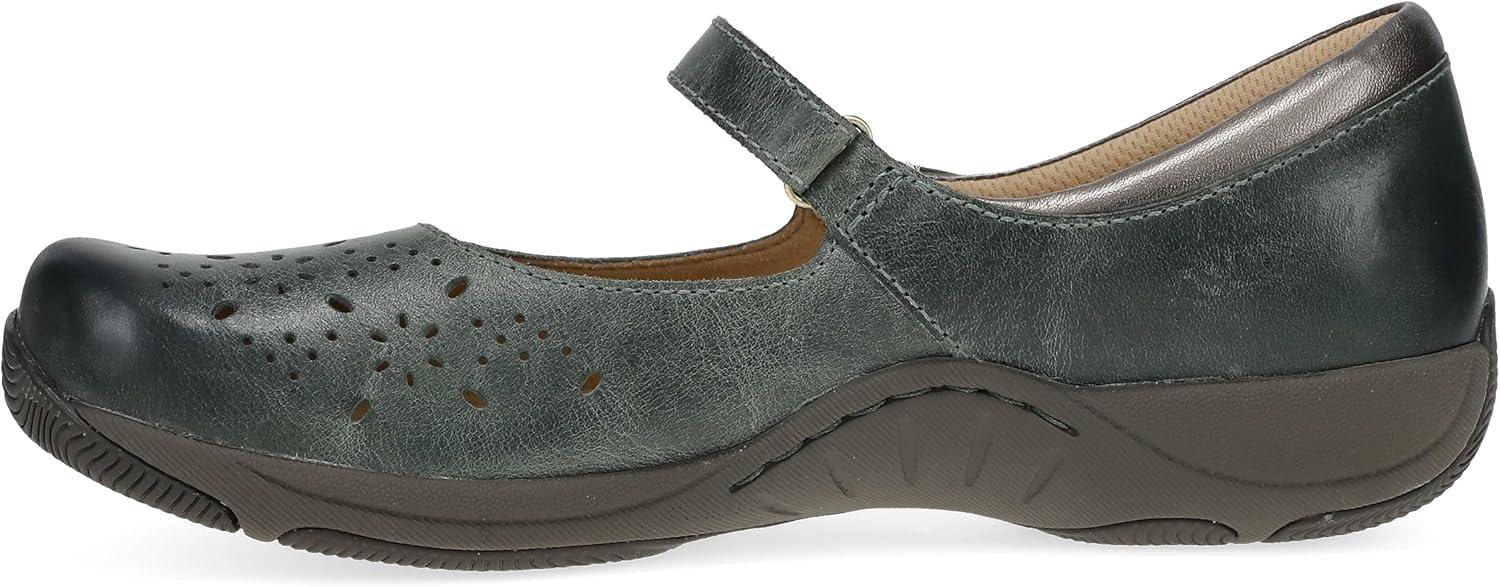 imageDansko Stacy Mary Jane Lightweight Support in a Versatile Style SlipResistant Rubber Outsole Suitable for Dry Wet and OilyWet SurfacesLake