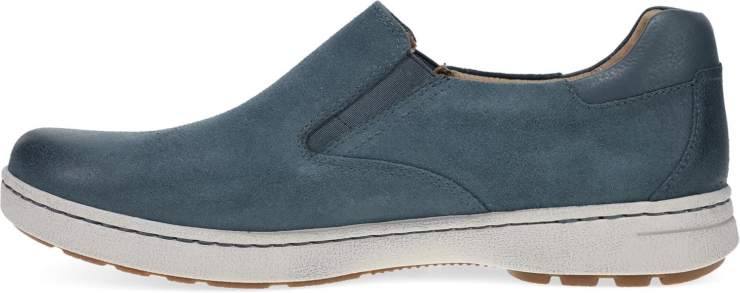 imageDansko Trent Stylish SlipOn Sneaker for Men Leather Linings for Breathability SlipResistant OutsoleDenim