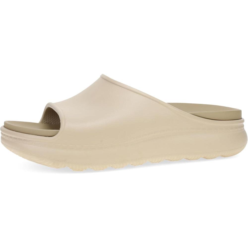 imageDansko Devyn Recovery Slide Sandals for Women Lightweight and Supportive with Arch Support and Superior ComfortSand