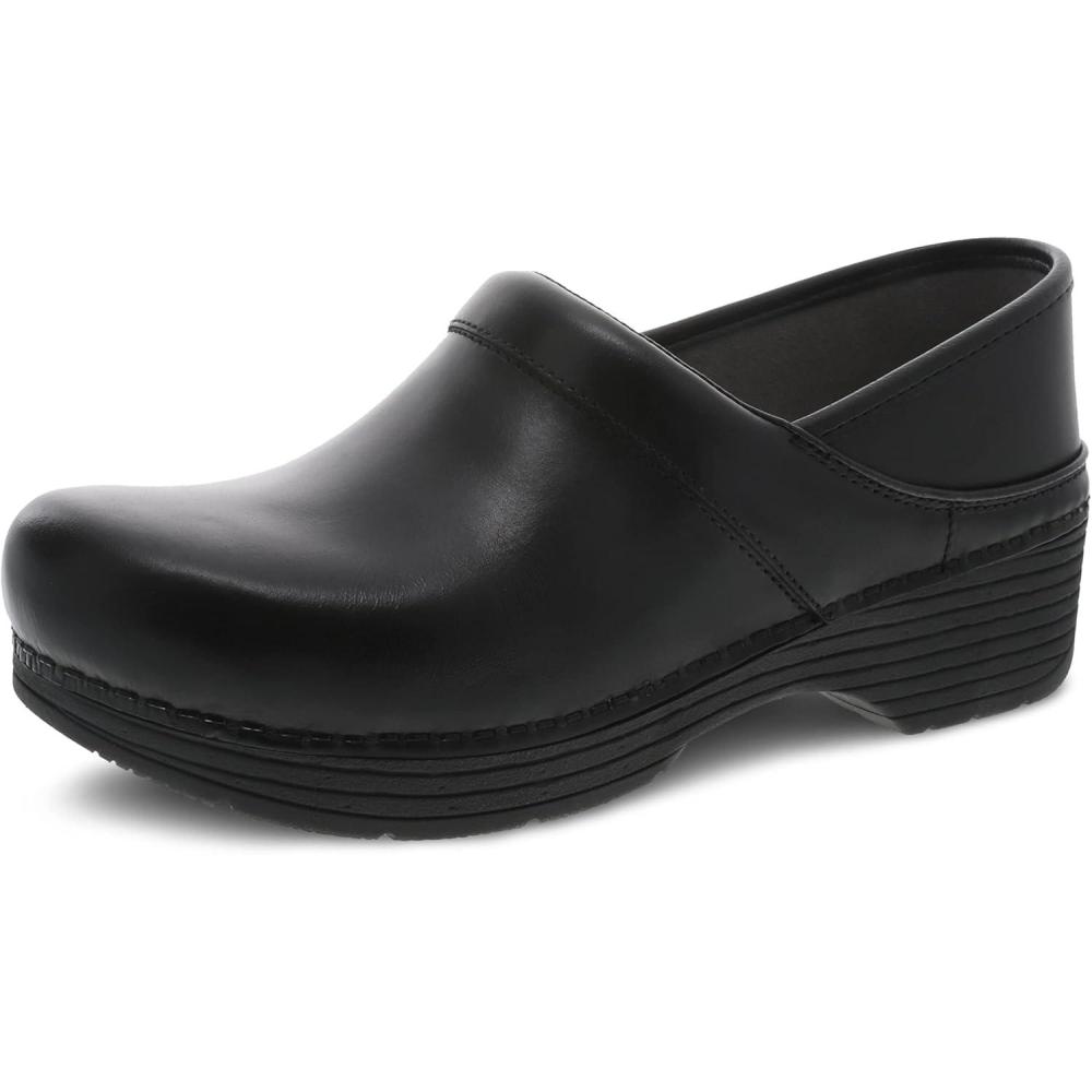 imageDansko LT Pro Clogs for Women Lightweight Rocker Bottom Footwear for Comfort and Support Ideal for Long Standing Professionals Nursing Veterinarians Food Service Healthcare ProfessionalsBlack