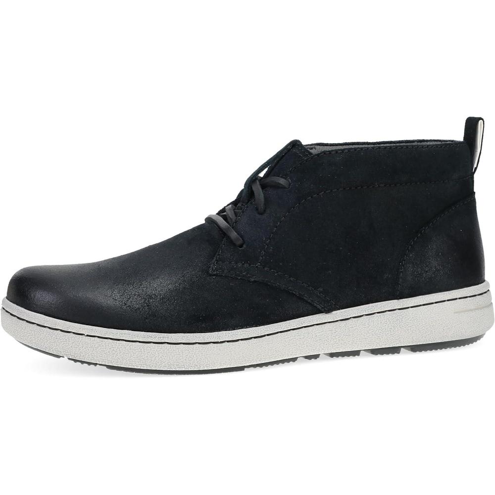 imageDansko Mens Chukka Sneaker Boots Tony Sneaker Boot Gives Leather a Casual Anytime Look with AllDay ComfortBlack