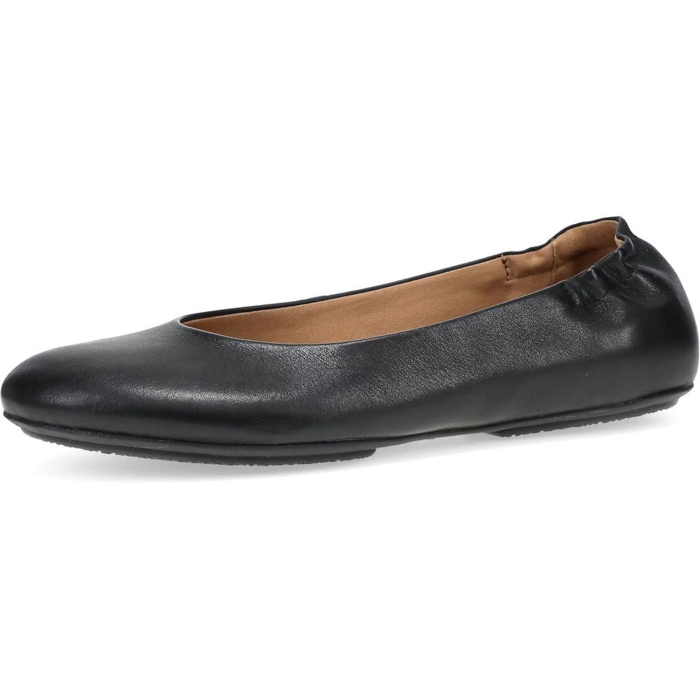 imageDansko Mollie SlipOn Ballerina Flats for Women  Builtin Wedge with Arch Support  Versatile Casual to Dressy Footwear  Lightweight Rubber OutsoleBlack