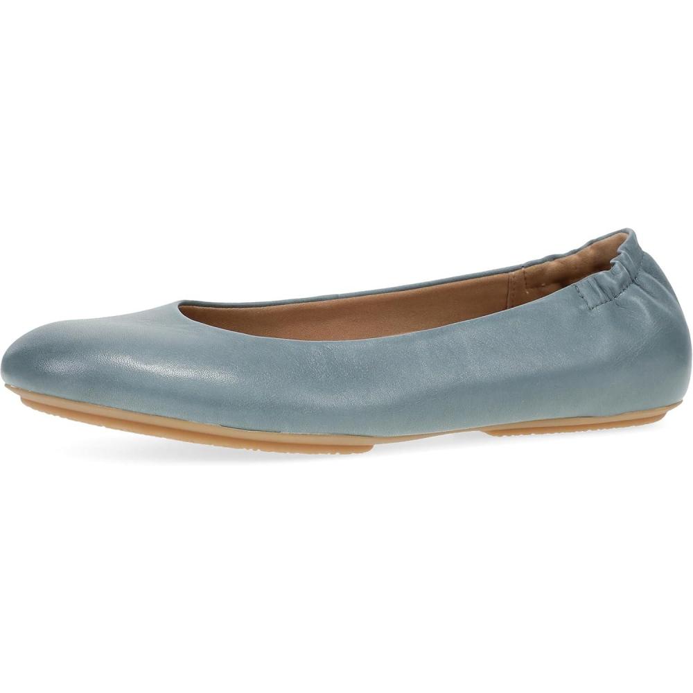 imageDansko Mollie SlipOn Ballerina Flats for Women  Builtin Wedge with Arch Support  Versatile Casual to Dressy Footwear  Lightweight Rubber OutsoleDenim