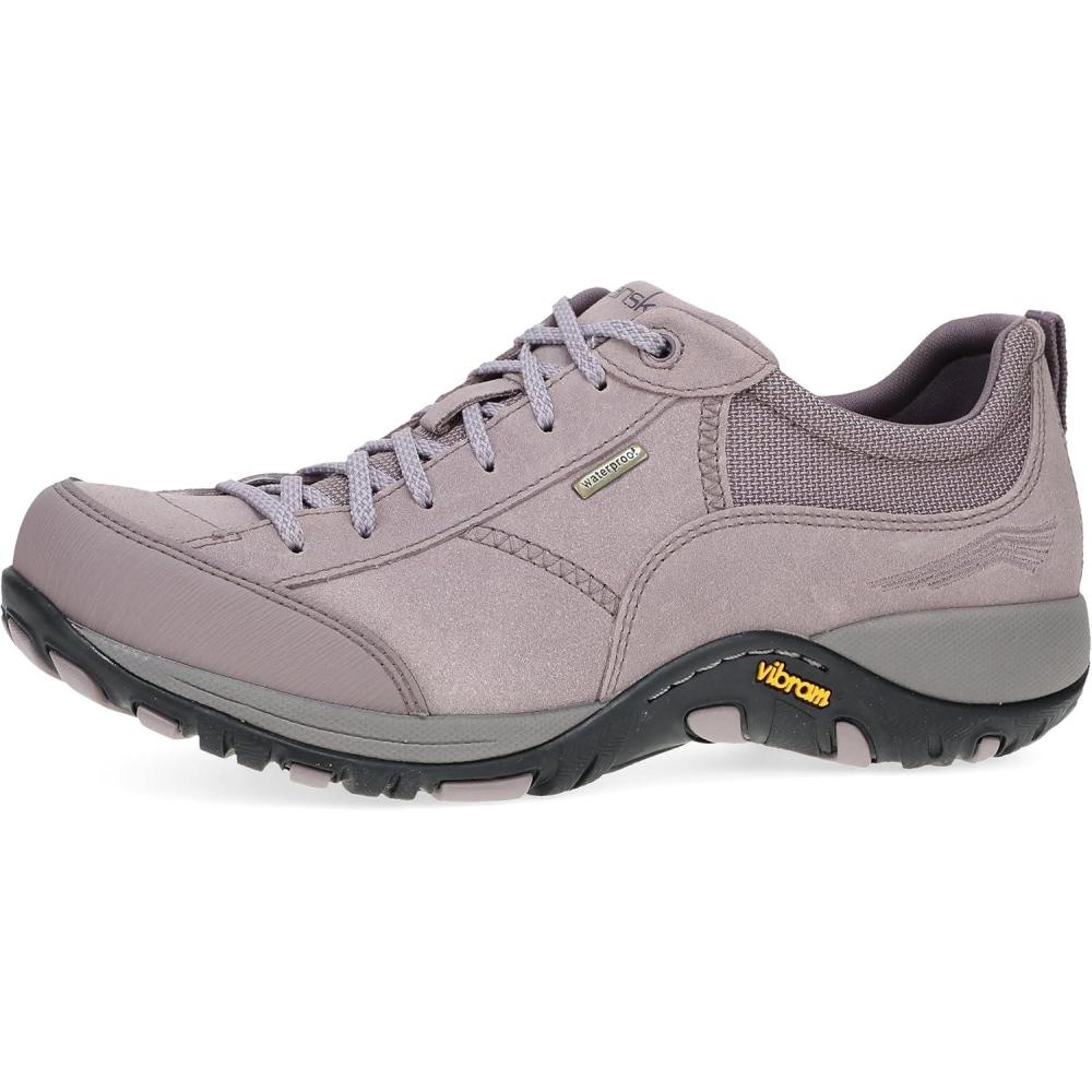 imageDansko Paisley Waterproof Outdoor Sneakers for Women Comfortable Breathable Walking Shoes with Arch Support Stain Resistant Sneakers with Slip Resistant Rubber Outsole Great for HikingDusty Lilac