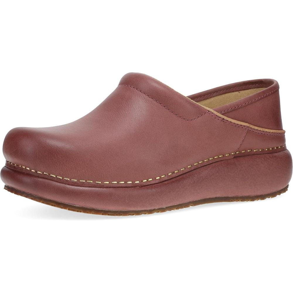 imageDansko Platform Pro Womens Slip Resistant Clog Memory Foam Footbed Cushioned Arch Support for Work and Everyday WearRose