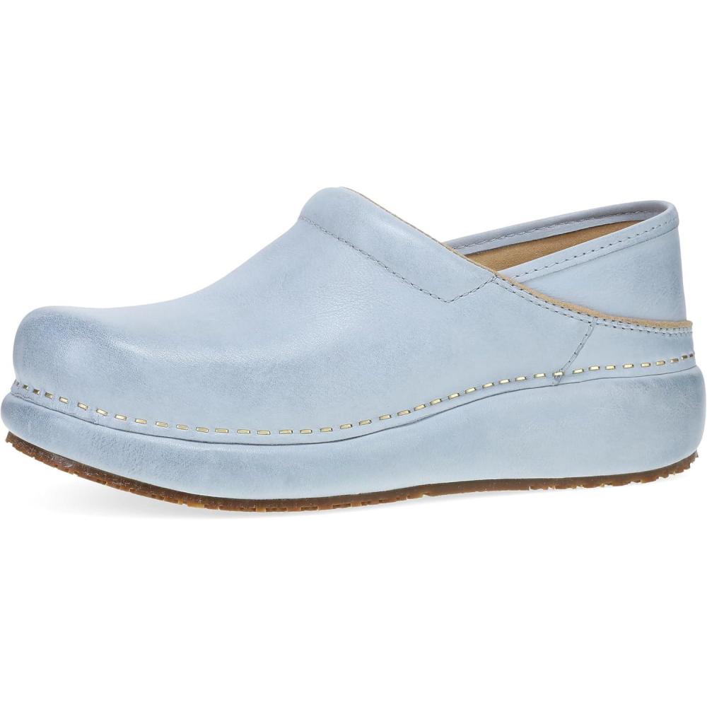 imageDansko Platform Pro Womens Slip Resistant Clog  Memory Foam Footbed Cushioned Arch Support for Work and Everyday WearSky