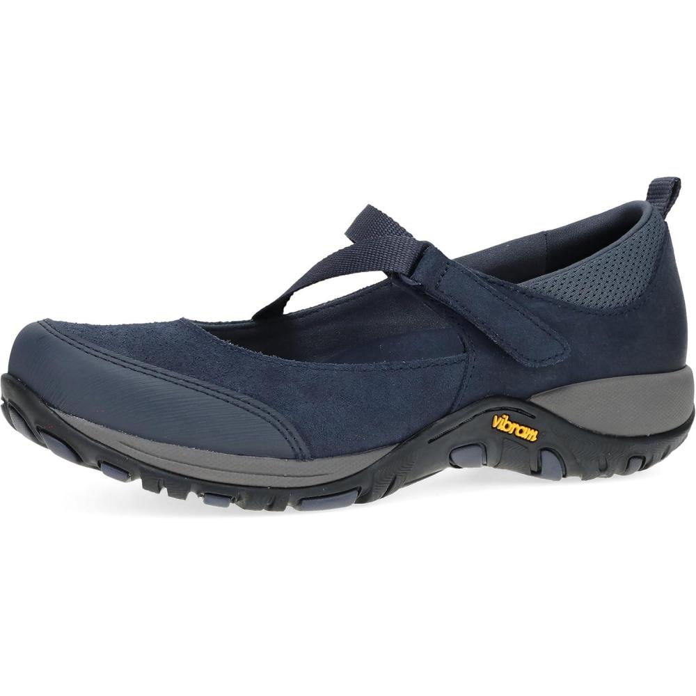 imageDansko Primrose Waterproof Outdoor Mary Jane Sneakers for Women  Comfortable Breathable Walking Shoes with Arch Support  SlipResistant Rubber OutsoleNavy