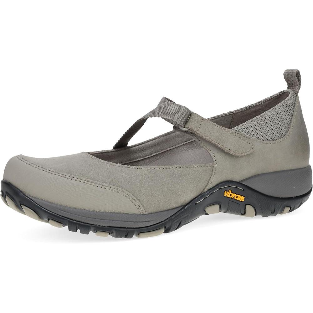 imageDansko Primrose Waterproof Outdoor Mary Jane Sneakers for Women Comfortable Breathable Walking Shoes with Arch Support SlipResistant Rubber OutsoleTaupe