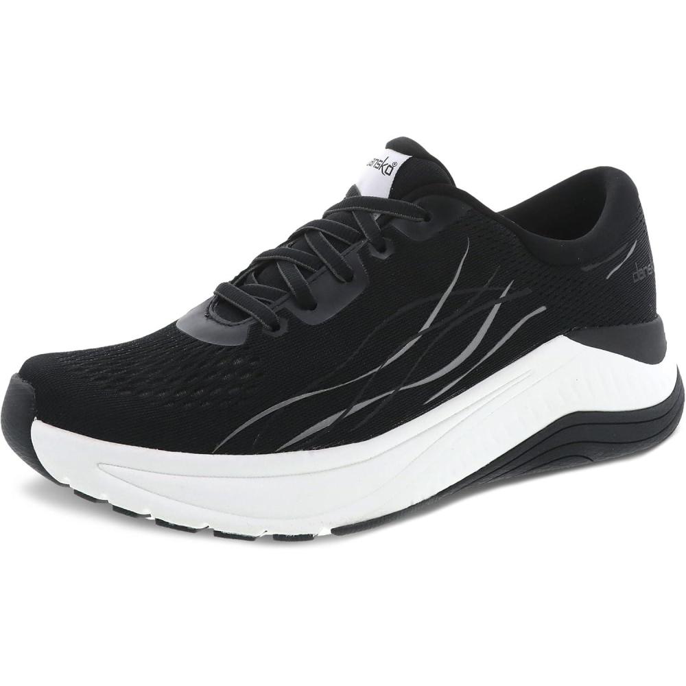 imageDansko Womens Pace Walking Shoe  Lightweight Performance Sneaker with Arch SupportBlack