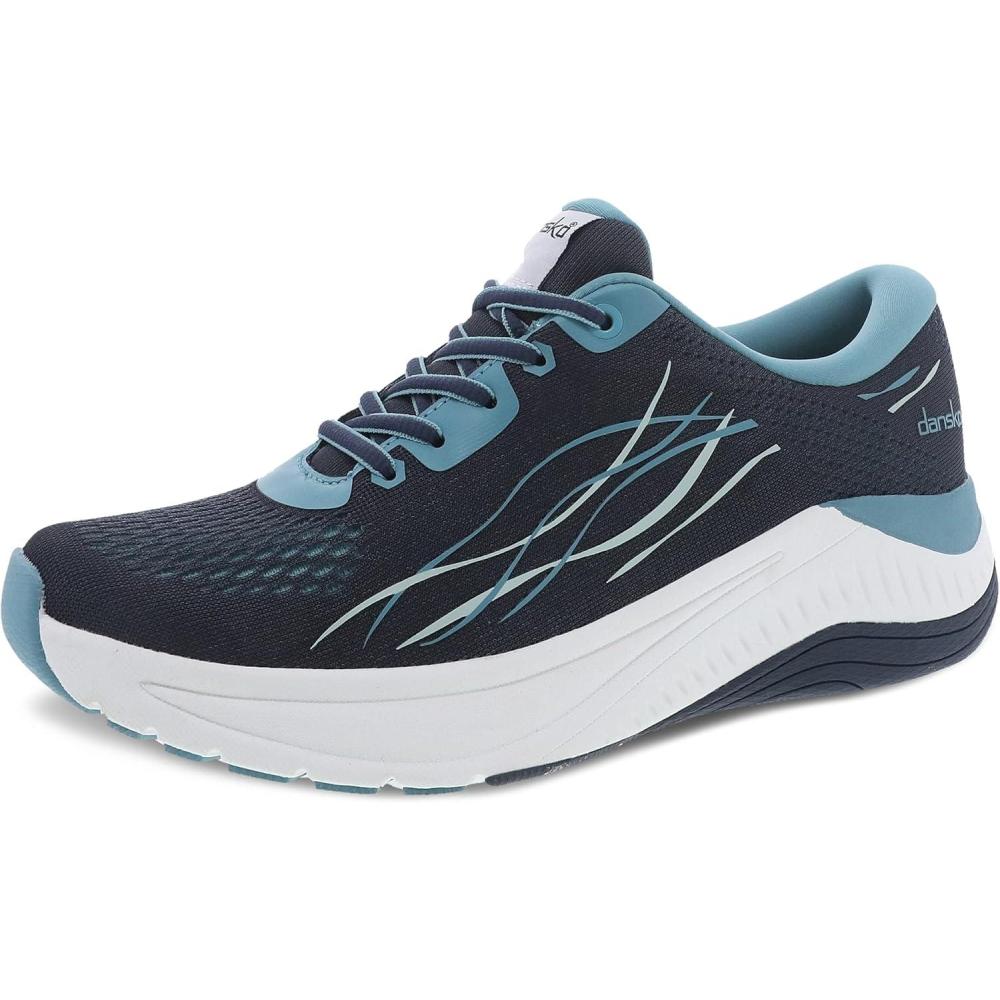 imageDansko Womens Pace Walking Shoe  Lightweight Performance Sneaker with Arch SupportNavy