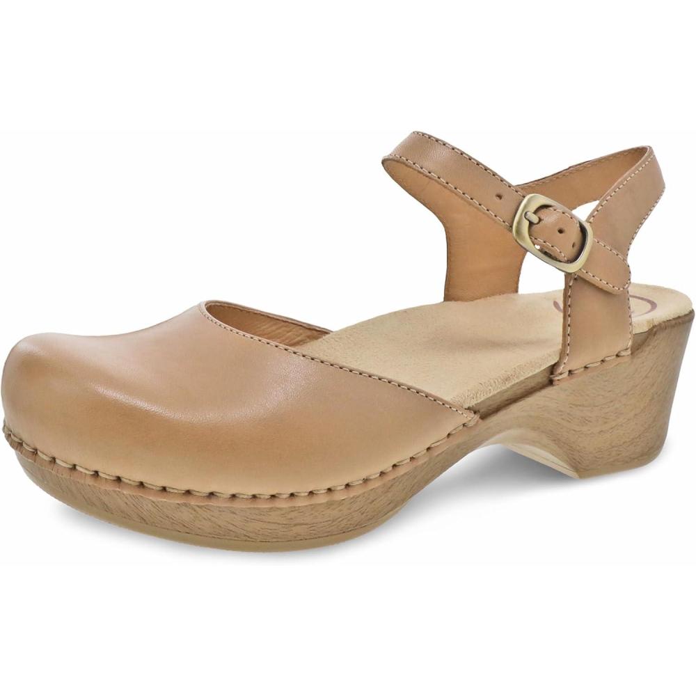 imageDansko Womens Sam Sandals  Comfort Support Womens Dress SandalsSand Dollar