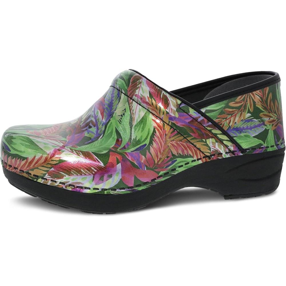 imageDansko XP 20 Clogs  Lightweight SlipResistant Footwear for Comfort and Support  Ideal for Long Standing Professionals  Nursing Healthcare ProfessionalsTropical Garden