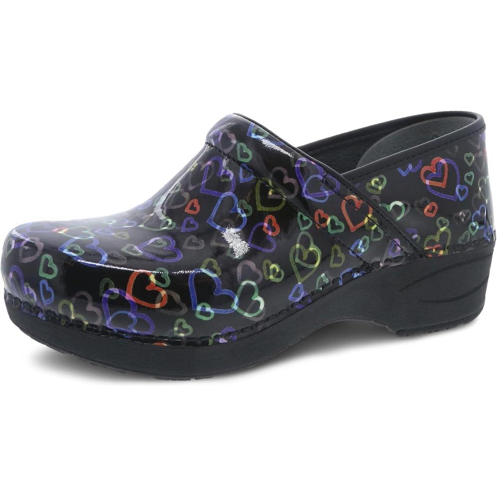 imageDansko XP 20 Clogs  Lightweight SlipResistant Footwear for Comfort and Support  Ideal for Long Standing Professionals  Nursing Healthcare ProfessionalsFloating Hearts
