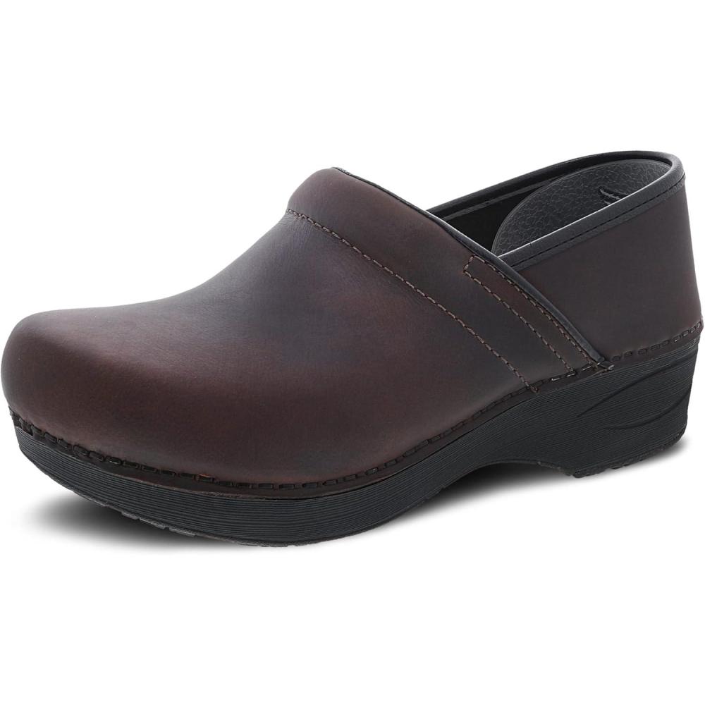 imageDansko XP 20 Clogs Lightweight SlipResistant Footwear for Comfort and Support Ideal for Long Standing Professionals Nursing Healthcare ProfessionalsBrown Waterproof Pull Up