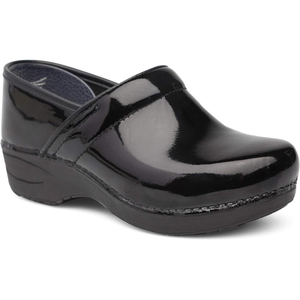 imageDansko XP 20 Clogs Lightweight SlipResistant Footwear for Comfort and Support Ideal for Long Standing Professionals Nursing Healthcare ProfessionalsBlack Patent