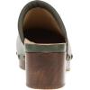 Dansko Andie Women’s Handcrafted Mule Clogs – Artisan Wood Sole Slip-On Shoes with Memory Foam Insole – Made in Brazil(Olive)
