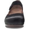 Dansko Beatrice Mary Jane Clog for Women – Memory Foam and Arch Support for All -Day Comfort and Support – Lightweight EVA Outsole for Long-Lasting Wear(Black)