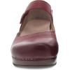 Dansko Beatrice Mary Jane Clog for Women – Memory Foam and Arch Support for All -Day Comfort and Support – Lightweight EVA Outsole for Long-Lasting Wear(Red)