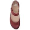 Dansko Beatrice Mary Jane Clog for Women – Memory Foam and Arch Support for All -Day Comfort and Support – Lightweight EVA Outsole for Long-Lasting Wear(Red)