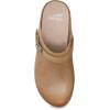 Dansko Berry Slip-On Mule Clogs for Women – Memory Foam and Arch Support for All -Day Comfort and Support – Lightweight EVA Outsole for Long-Lasting Wear(Tan)