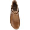 Dansko Brennan Ankle Bootie with Stylish Accents for Women – Memory Foam and Arch Support for All -Day Comfort and Support – Lightweight EVA Outsole for Long-Lasting Wear(Tan)