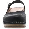 Dansko Bria Slip-On Mary Jane Mule Clogs for Women – Memory Foam and Arch Support for All -Day Comfort and Support(Black)