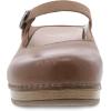 Dansko Bria Slip-On Mary Jane Mule Clogs for Women – Memory Foam and Arch Support for All -Day Comfort and Support(Tan)